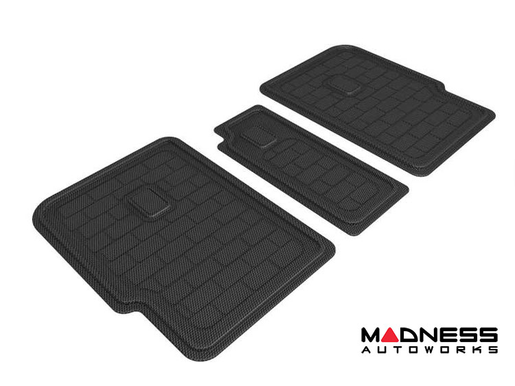 Rivian R1S Cargo Liner - Seat Back Protector - Black by 3D MAXpider